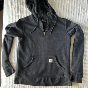 1/4 hooded CARHARTT sweatshirt